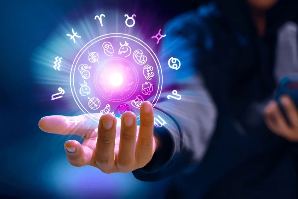 Best astrologer in Mississauga, Astrologer Kashi performing horoscope reading and Vedic astrology guidance