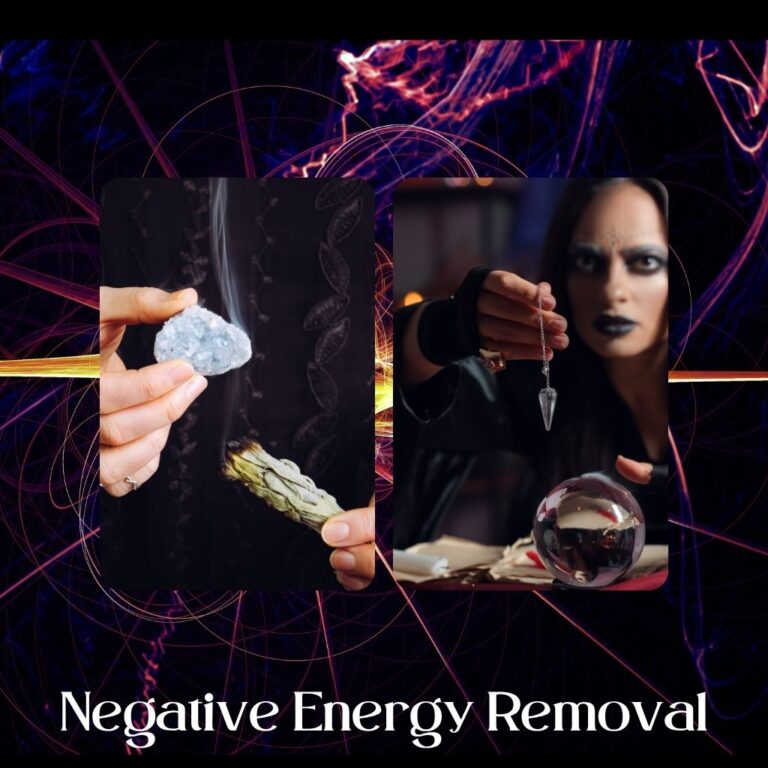 Astrologer Kashi, expert Negative Energy Removal Astrologer, performing energy healing
