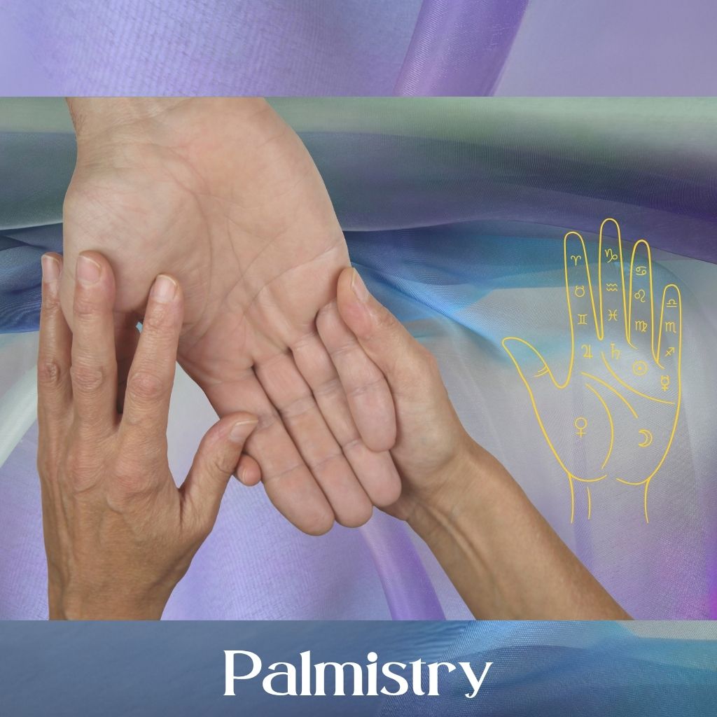 Astrologer Kashi, the Best Palmistry Astrologer in Canada, performing a palm reading